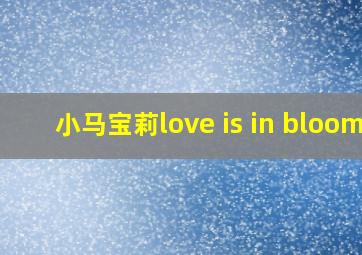 小马宝莉love is in bloom